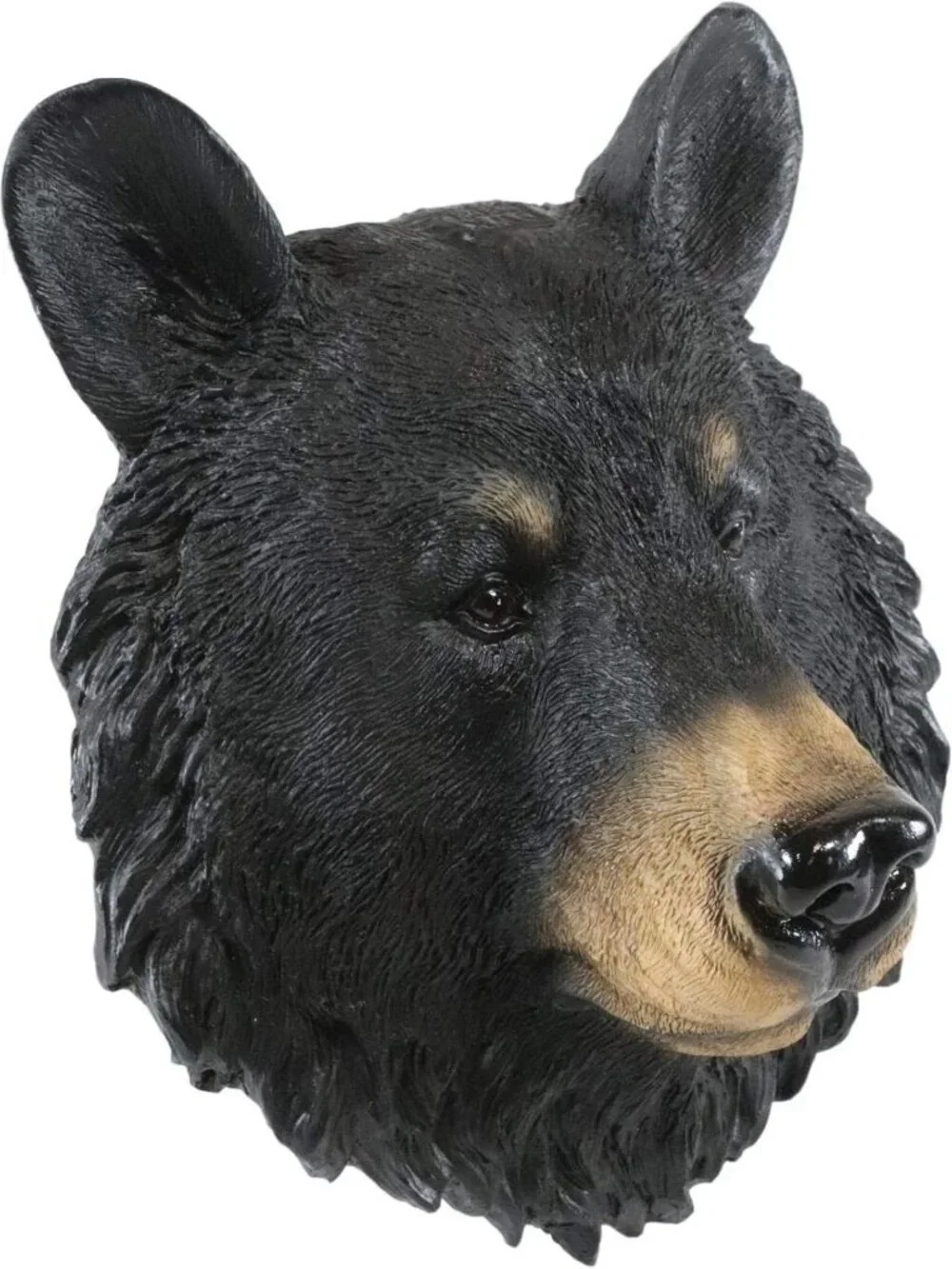 Brave Black Bear Wall Decor Plaque - 8